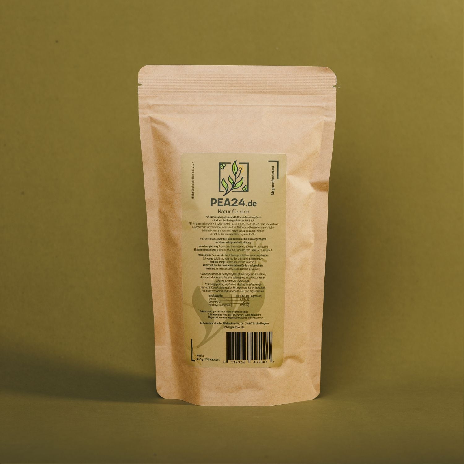 PEA Kapseln 250 Stück magensaftresistent
