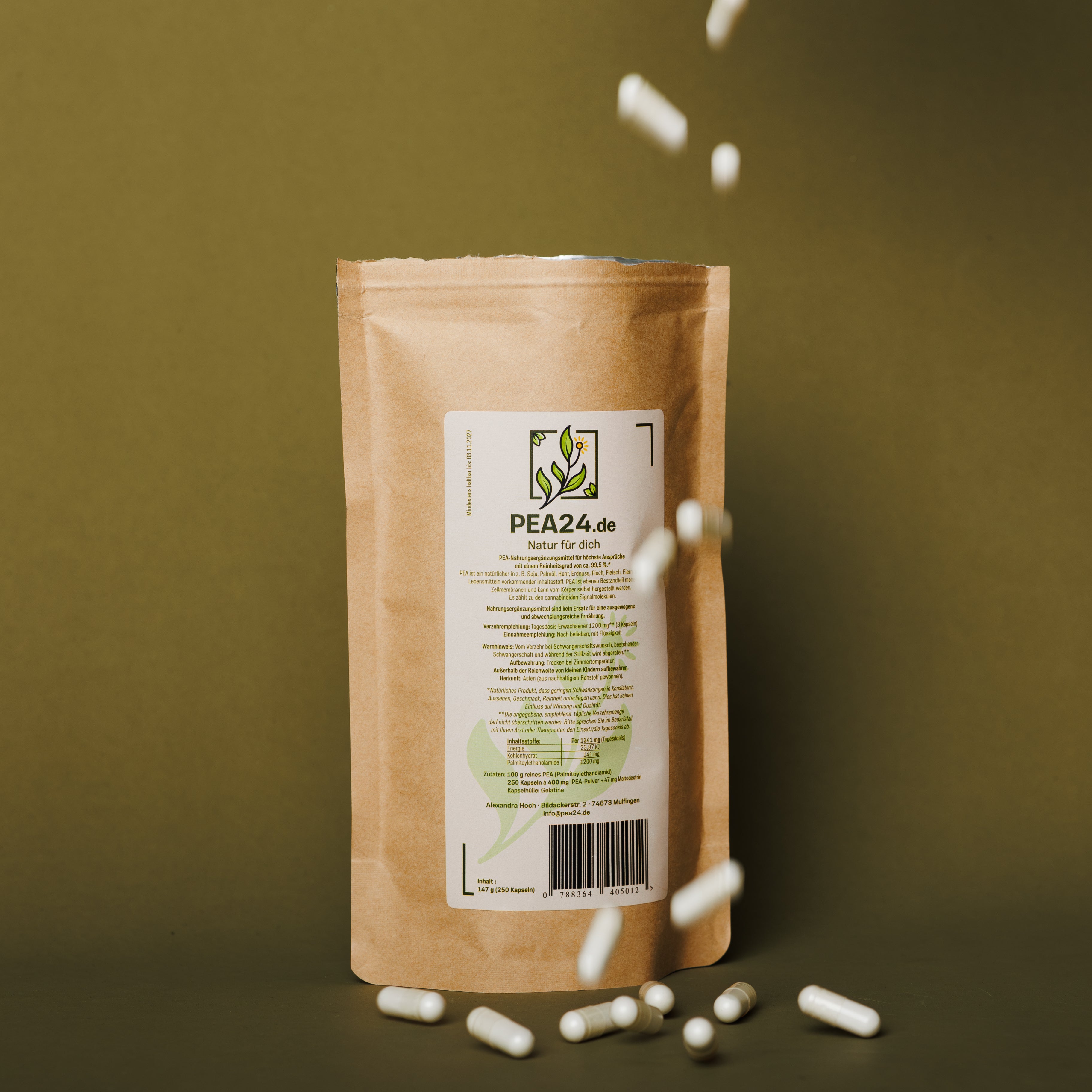 PEA Kapseln 250 Stück